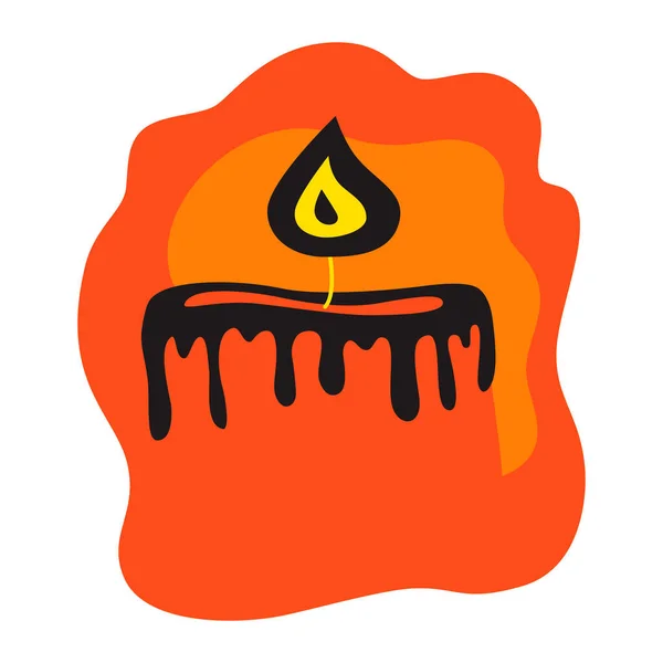 Falcılık ve kehanet, mistik bir aktivite alanı için izole edilmiş elementler. Sinsi anlatımlar ve cadılık simgeleri. Vektör illüstrasyonları