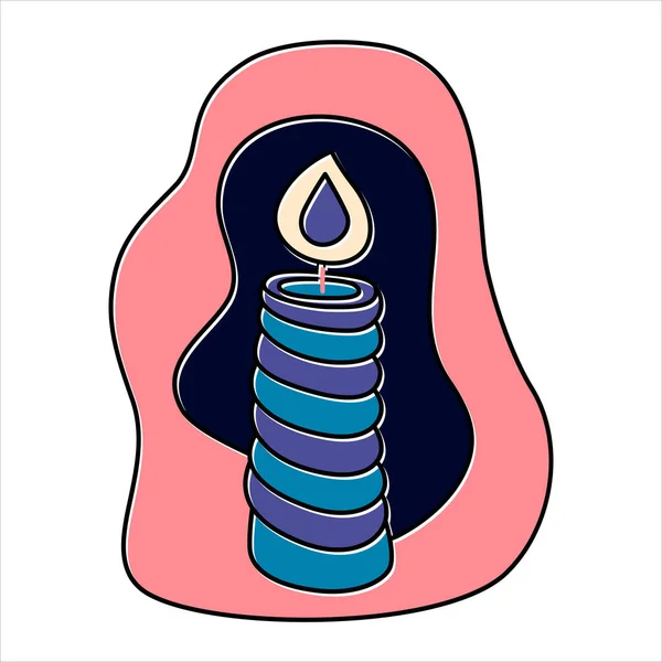 Falcılık ve kehanet, mistik bir aktivite alanı için izole edilmiş elementler. Sinsi anlatımlar ve cadılık simgeleri. Vektör illüstrasyonları