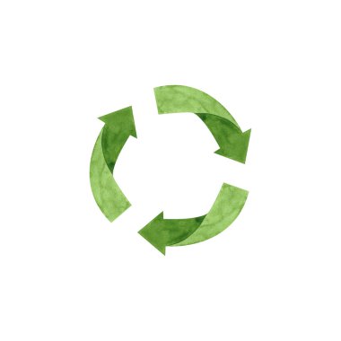 Yuvarlak sıfır atık etiketi