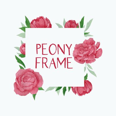 Şakayık ve yapraktan yapılmış çiçek deseni