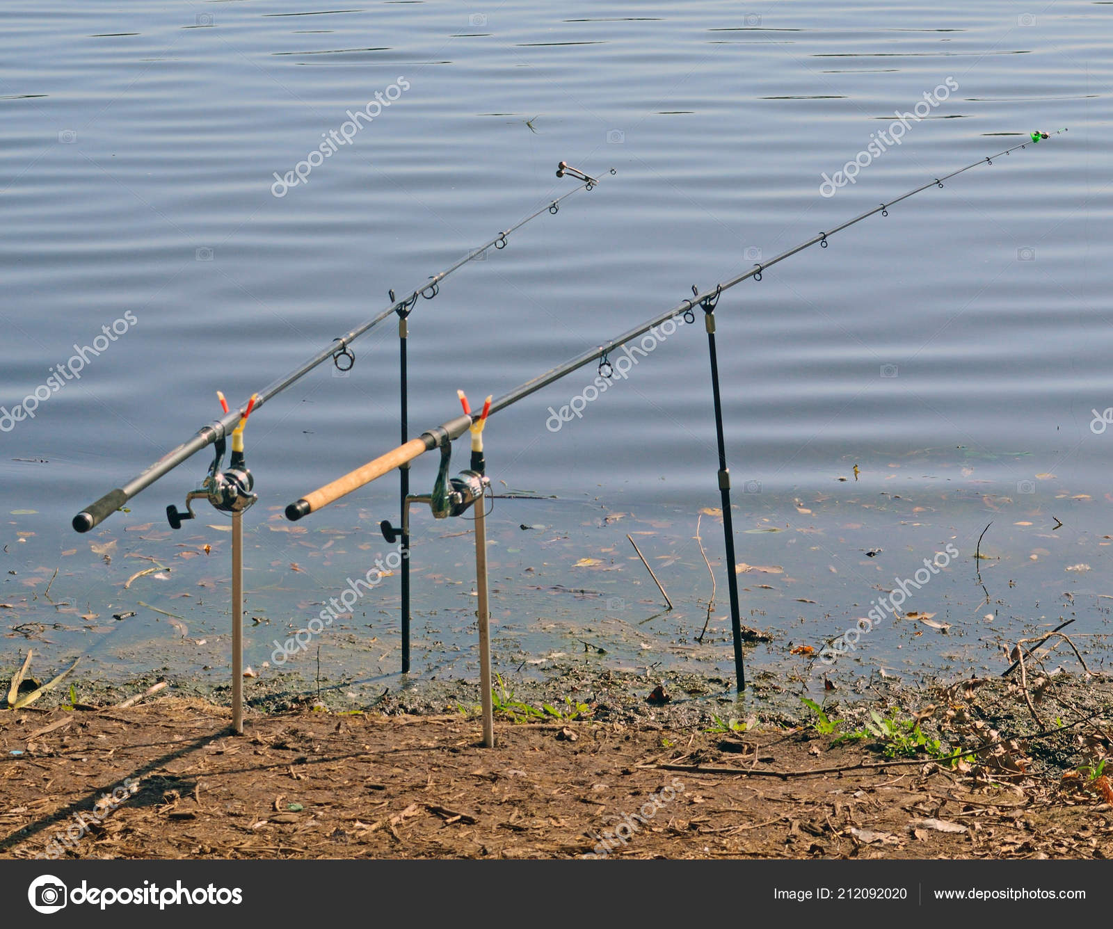 lake fishing rod