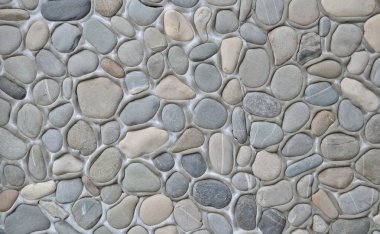 yüzey yuvarlak taş - çakıl, çimento, backgr ile güçlendirilmiş