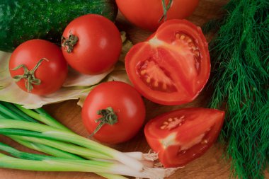 Hayat, vitaminler, salata ürünleri