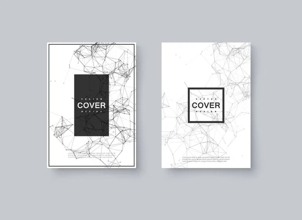 Abstraktes Cover Design Vektor Kreative Illustration Mockup Vorlage Für Branding — Stockvektor