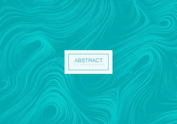 Abstract artistic blue background with swirled gradient lines. — Stock Vector