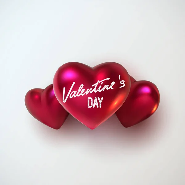 Día de San Valentín decoración de vacaciones . — Vector de stock