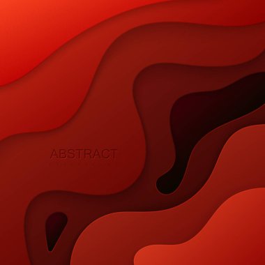 Soyut kağıt kesme arkaplanı