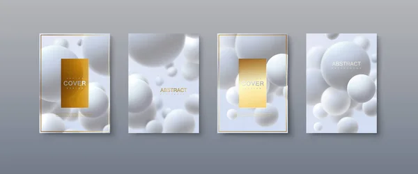 Design Cartazes Publicitários Abstratos Convite Moderno Para Uma Festa Ilustração — Vetor de Stock