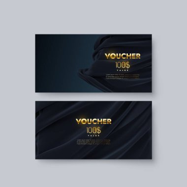 Hediye çeki şablonları.