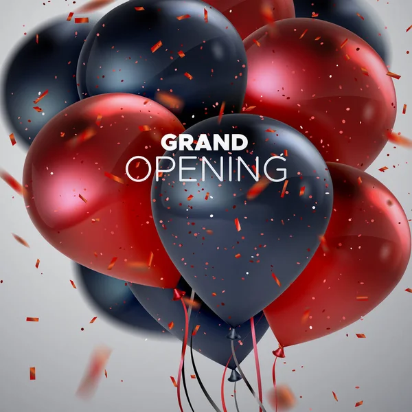 Grand Opening. Slavnostní zahájení podnikání — Stockový vektor