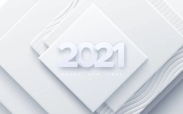 Feliz Ano Novo 2021 —  Vetores de Stock