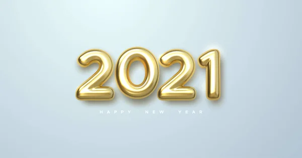 Mutlu yıllar 2021 — Stok Vektör