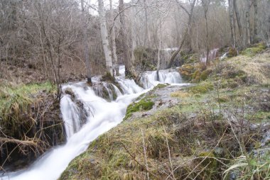 Teruel Nehri Cuervo doğum, soğuk kış günü