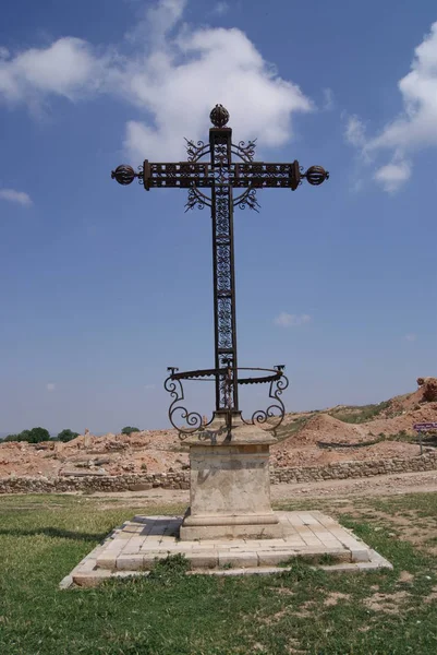 Ruïnes Van Oude Stad Van Belchite Slag Van Spaanse Burgeroorlog — Stockfoto