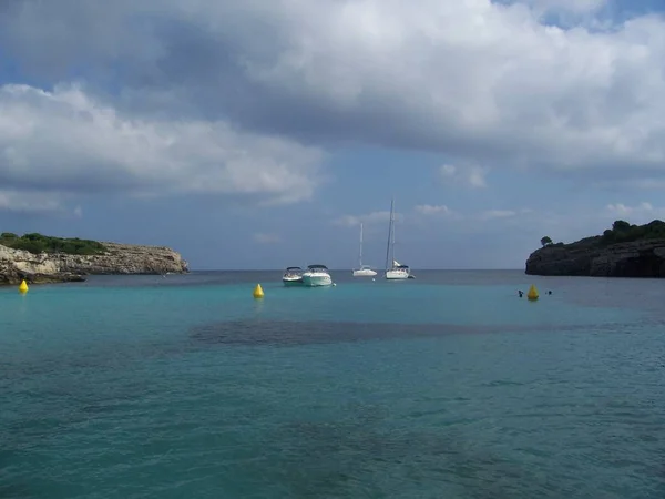 Strände Und Buchten Menorcas Filmlandschaft — Stockfoto