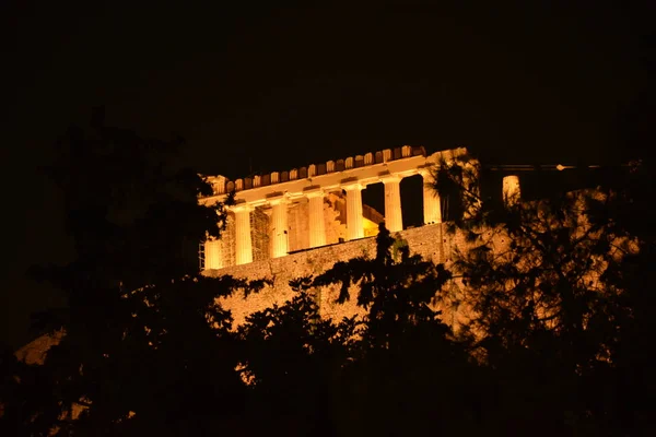 Pasear Por Acrópolis Athens — Foto de Stock