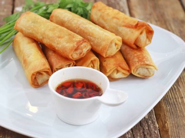 Ketçap soslu Tavuk Rulo