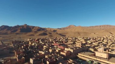 4k Hava Görünümü Eski Medina Fes Fas