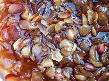 olgun lezzetli elma tatlı Elma reçeli