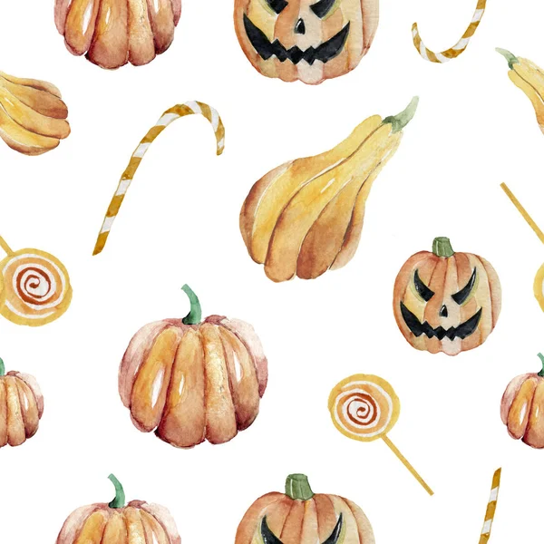 Set of hand-drawn elements painted in watercolor. Cute illustrations for Halloween. Watercolor halloween collection. Artistic autumn constructor clip art. balloon, lilac, witch, snake, candle, Ghost, Lollipop, orange, striped hat, hat