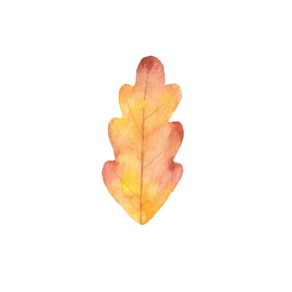 Aquarel herfst bladeren aquarel herfst bladeren. Aquarel herfstbladeren. — Stockfoto