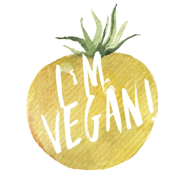 Znak Světového dne veganů, nálepka, leták. Zelený kulatý odznak s květinovým — Stock fotografie