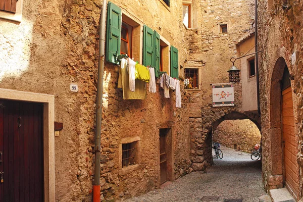 Canale Tenno Bellissimo Borgo Medievale Italia Vicino Lago Garda Borgo — Foto Stock