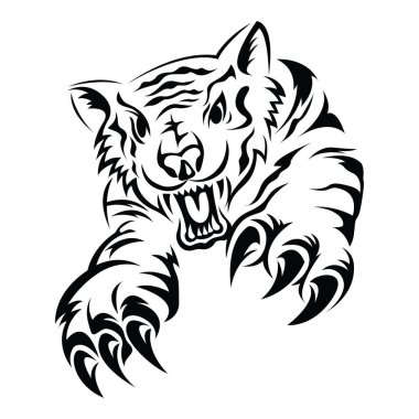 Kabile Kaplanı Atlama Dövmeleri