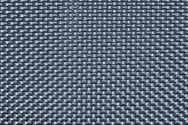 Close Texture Weaving Plastic Coating Blue Tone — Stock Photo, Image