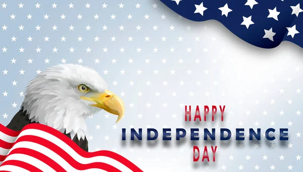 独立記念日の休暇の概念は 国旗の色を背景に — ストック写真