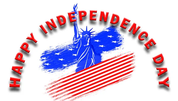 Onafhankelijkheidsdag Vakantie Concept Tegen Achtergrond Van Kleuren Van Nationale Vlag — Stockfoto