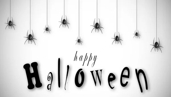 Legrační Halloween Téma Ilustrace Halloween Koncept — Stock fotografie