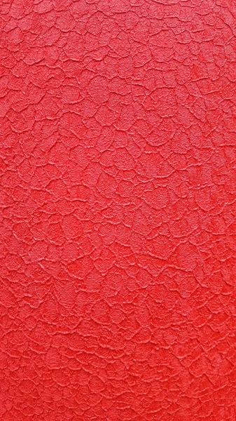 Fondo Abstracto Color Rojo Con Grietas Cerca — Foto de Stock