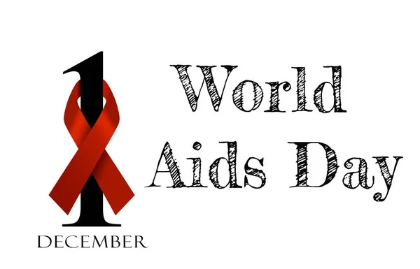 Wereld Aids Dag Sluit Gezondheidsconcept — Stockfoto