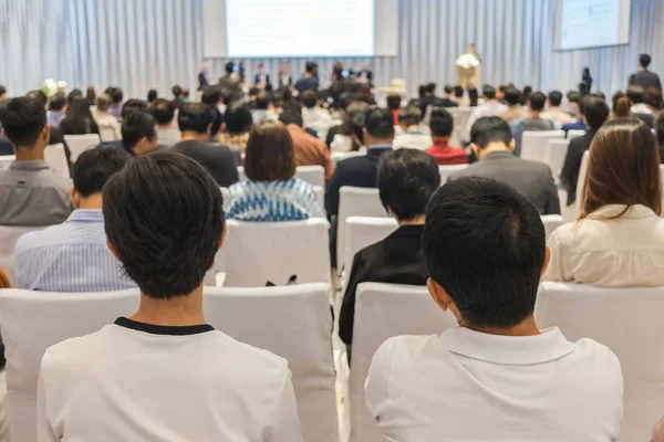 Weergave Van Het Publiek Conferentie Zaal Seminar Vergadering Hebben Sprekers — Stockfoto