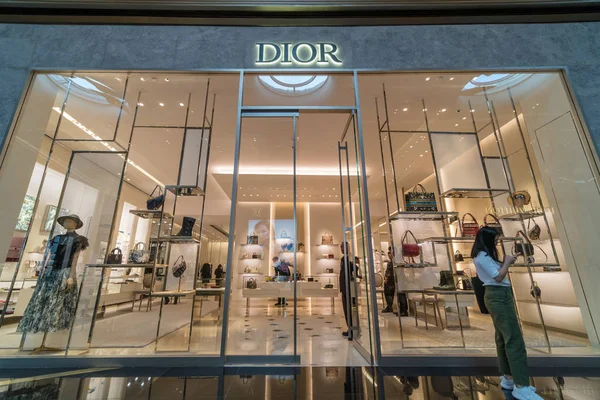 Bangkok Tailandia Noviembre 2018 Dior Shop Iconsiam Grandes Almacenes Que —  Fotos de Stock