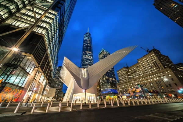 Nova Iorque Eua Apr 2019 One World Trade Center Oculus — Fotografia de Stock