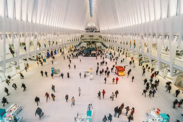 Nova York Eua Abril 2019 Passageiro Indefinido Passeio Turístico Estação — Fotografia de Stock