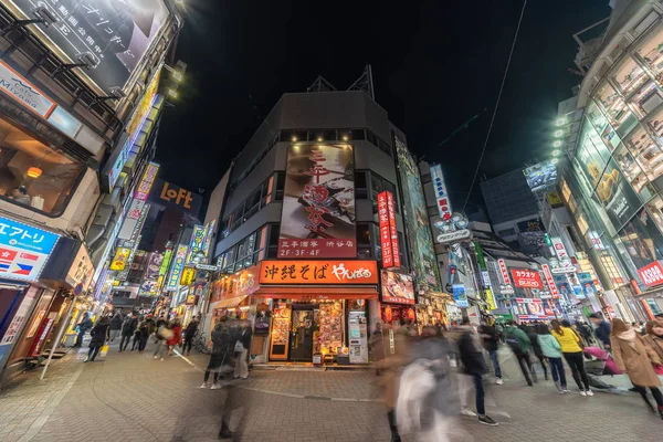 Токіо Японія 2019 Лютого Багато Undefined Японських Іноземний Турист Відвідавши — стокове фото
