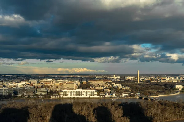 Amerika Birleşik Devletleri Capitol Washington Anıtı Lincoln Memorial Thomas Jefferson — Stok fotoğraf