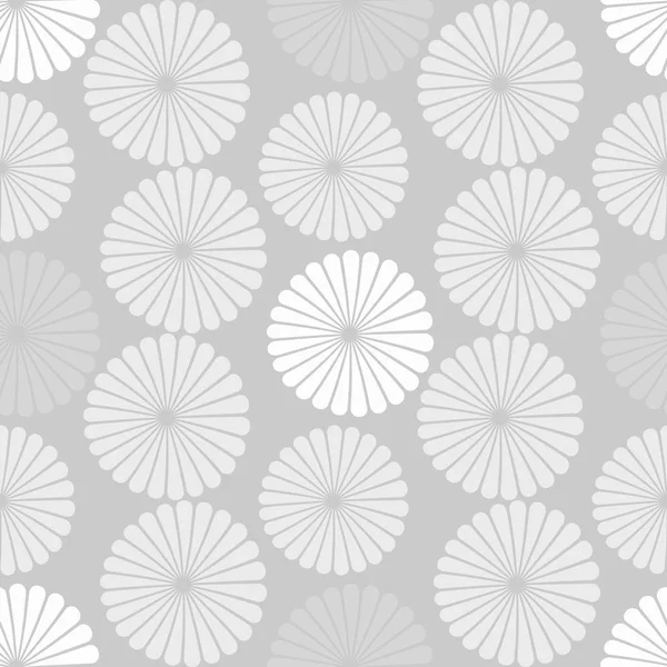 Stříbrná Dekorativní Pozadí Abstraktní Vektor Vzor — Stockový vektor
