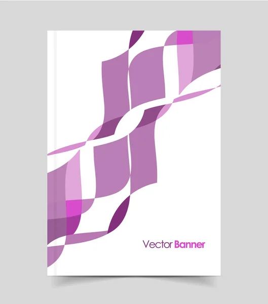 Elegante Presentación Vectorial Abstracta Póster Arte Fondo Contenido Diseño Volante — Vector de stock