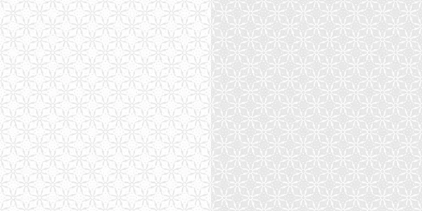 シームレス抽象的なグレーの装飾パターン ベクトル背景 — ストックベクタ