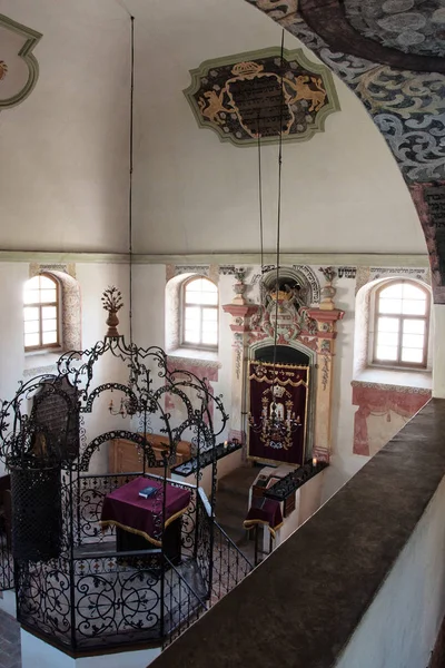 Holesov Czech Republic June 2018 Interior Shah Synagogue Called Rabbi — Stock Photo, Image