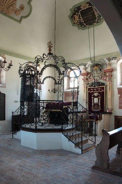Holesov Tsjechië Juni 2018 Interieur Van Synagoge Shah Genoemd Naar — Stockfoto