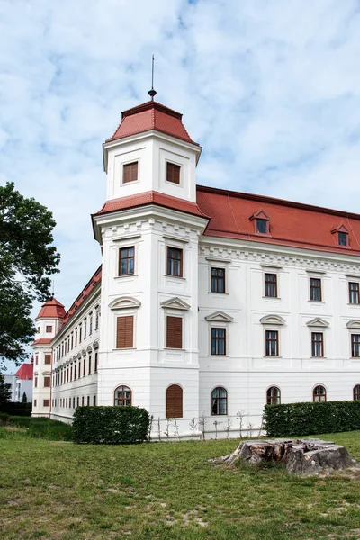 Edifício Barroco Château Holesov Morávia República Checa — Fotografia de Stock