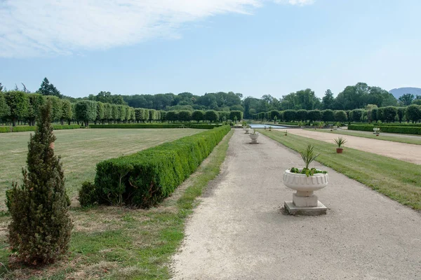 Holesov Czech Republic June 2018 Chateau Park Early Baroque Chateau — Stock Photo, Image