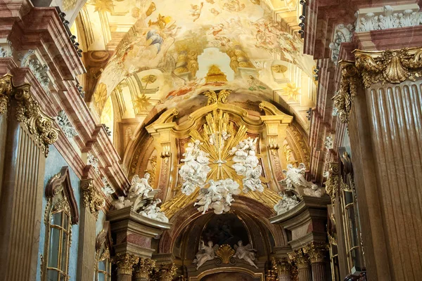 Velehrad Tjeckien Jun 2019 Inredning Basilikan Antagandet Jungfru Maria Och — Stockfoto