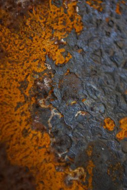 Yıpranmış ve paslanmış Izgara Dikey Yüzeyi