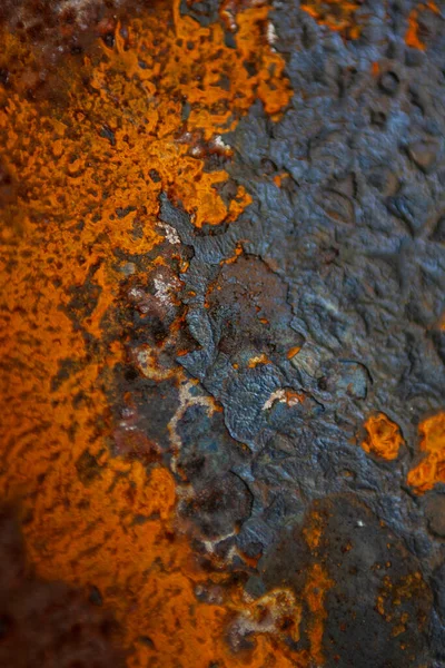 Burned Rusted Surface Weathered Grill Vertical — Stock Photo, Image